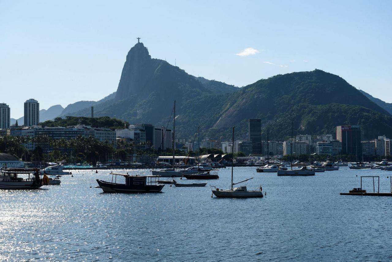 2 Quartos Na Urca Com Vista Para Baia De Guanabara A 700M Pao De Acucar Com Cozinha Completa E Wi-Fi - Bares, Restaurantes E Comercio Local A Poucos Metros Rio de Janeiro Dış mekan fotoğraf