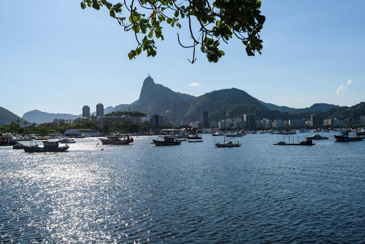 2 Quartos Na Urca Com Vista Para Baia De Guanabara A 700M Pao De Acucar Com Cozinha Completa E Wi-Fi - Bares, Restaurantes E Comercio Local A Poucos Metros Rio de Janeiro Dış mekan fotoğraf