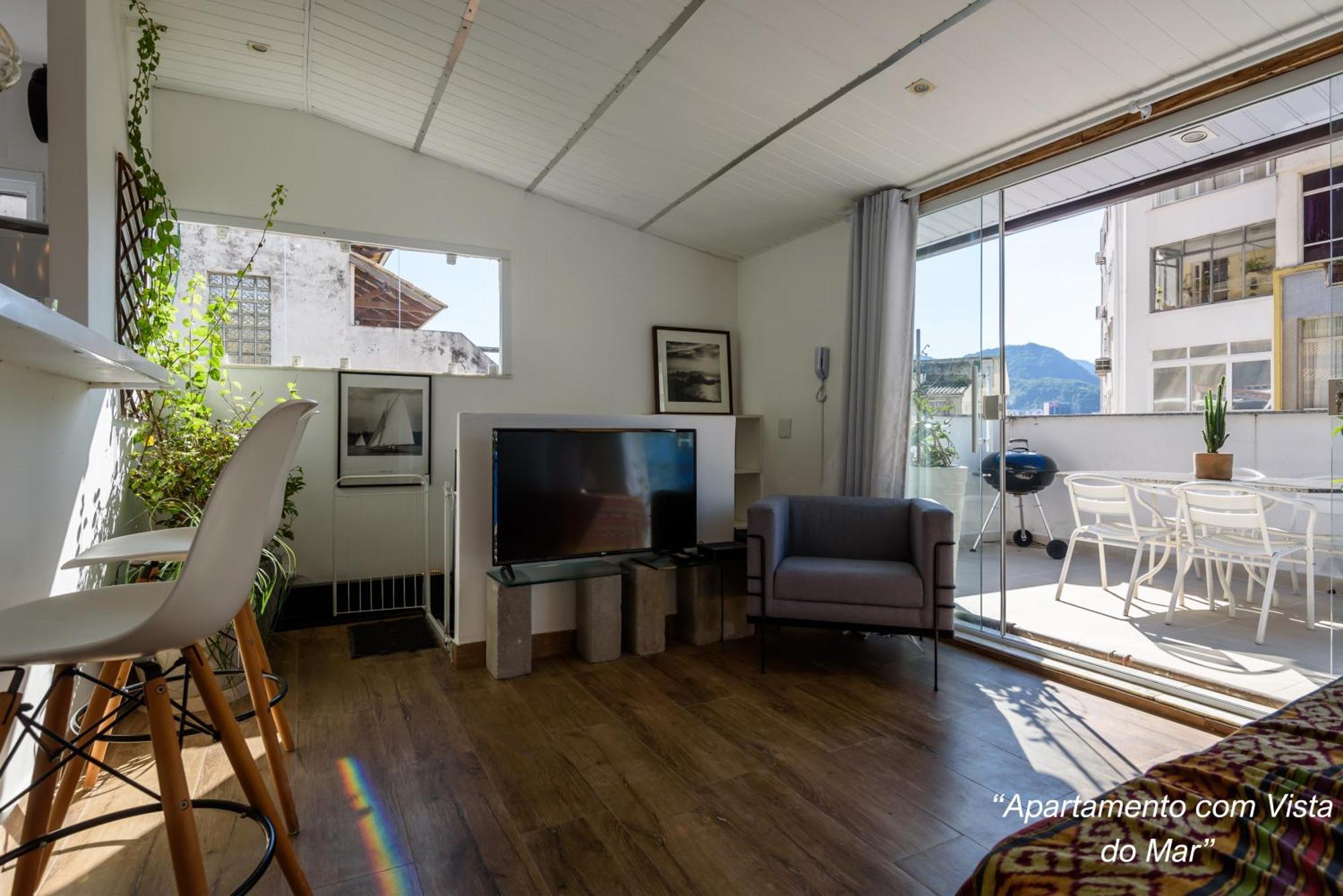 2 Quartos Na Urca Com Vista Para Baia De Guanabara A 700M Pao De Acucar Com Cozinha Completa E Wi-Fi - Bares, Restaurantes E Comercio Local A Poucos Metros Rio de Janeiro Dış mekan fotoğraf