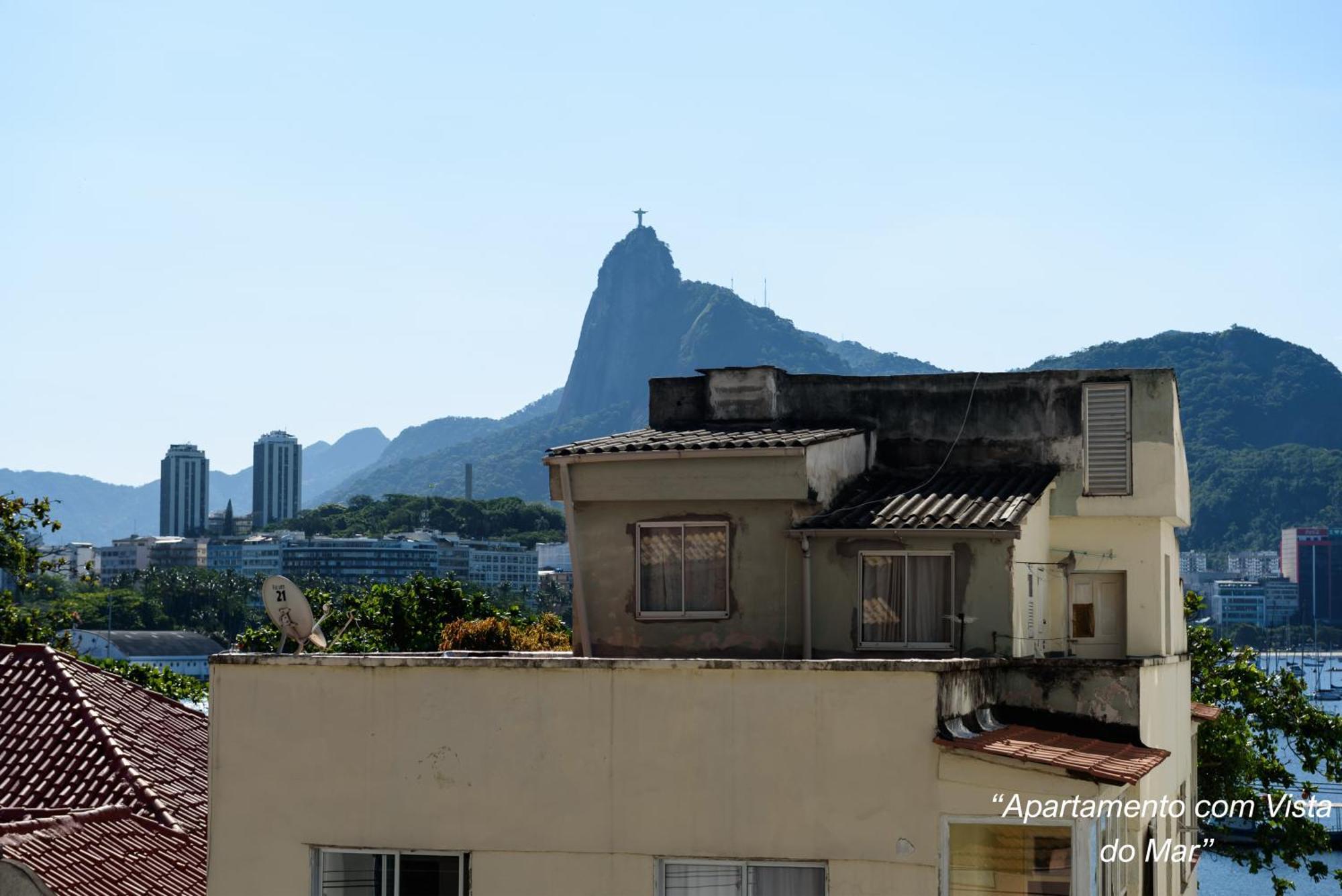 2 Quartos Na Urca Com Vista Para Baia De Guanabara A 700M Pao De Acucar Com Cozinha Completa E Wi-Fi - Bares, Restaurantes E Comercio Local A Poucos Metros Rio de Janeiro Dış mekan fotoğraf